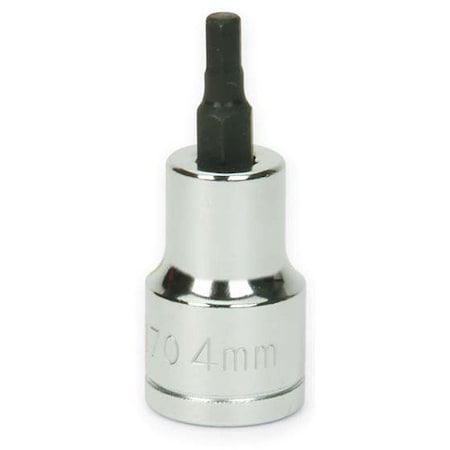 Williams Socket Bit, 3/8 Inch Dr, 8 MM Size, Hex, 3/4 Inch OD, JHW35174 JHW35174